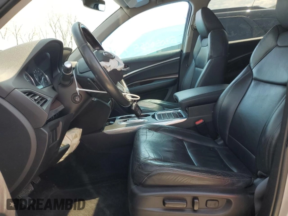 2016 Acura MDX with VIN 5FRYD4H27GB006294, listed as a Copart auction lot 53050055 with 169,558 mi miles and Salvage Title. Bid and sale history available at carsss.com. Image 7.