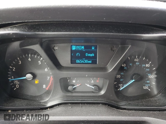 2019 Ford Transit Passenger XL with VIN 1FBAX2CM5KKB18955, listed as a Copart auction lot 48041645 with 65,430 mi miles and Salvage Title. Bid and sale history available at carsss.com. Image 9.