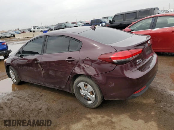 2018 Kia Forte LX with VIN 3KPFK4A78JE190159, listed as a Copart auction lot 50955325 with 103,835 mi miles and Salvage Title. Bid and sale history available at carsss.com. Image 2.