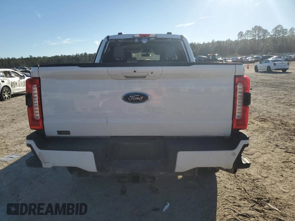 2024 Ford Super Duty F-250 SRW XL with VIN 1FT8W2BN4REC99532, listed as a Copart auction lot 86162634 with 21,261 mi miles and Clean Title. Bid and sale history available at carsss.com. Image 6.