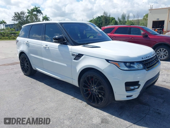 2016 Land Rover Range Rover Sport Autobiography z VIN SALWV2EF1GA109794, wystawiony jako IAAI lot #42710662 z przebiegiem 74 342 mil mil oraz . Historia ofert i sprzedaży dostępna na DreamBid. Obrazek 1.