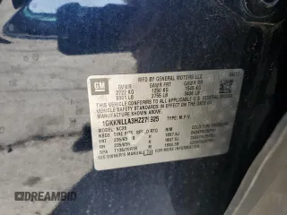 2017 GMC Acadia SLE with VIN 1GKKNLLA3HZ279925, listed as a Copart auction lot 52074865 with 171,498 mi miles and Salvage Title. Bid and sale history available at carsss.com. Image 13.