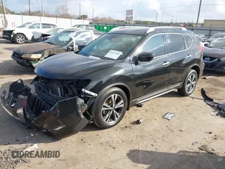 2017 Nissan Rogue SV with VIN 5N1AT2MT7HC748830, listed as a IAAI auction lot 41517488 with 92,270 mi miles and . Bid and sale history available at DreamBid. Image 18.