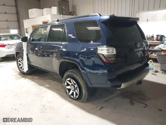 2019 Toyota 4Runner SR5 with VIN JTEBU5JR7K5617372, listed as a IAAI auction lot 41866928 with 52,088 mi miles. Bid and sale history available at carsss.com. Image 3.