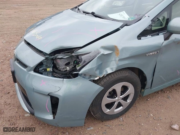 2015 Toyota Prius Four with VIN JTDKN3DU8F1906084, listed as a IAAI auction lot 42027053 with 125,826 mi miles. Bid and sale history available at carsss.com. Image 18.