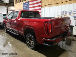 2022 GMC Sierra 1500 Limited AT4 with VIN 3GTP9EEL2NG121314, listed as a Copart auction lot 40676084 with 26,893 mi miles and Salvage Title. Bid and sale history available at carsss.com. Image 2.