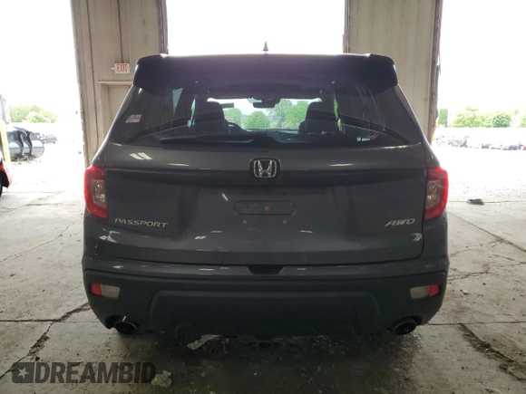 2020 Honda Passport EX-L with VIN 5FNYF8H50LB000022, listed as a Copart auction lot 59368095 with 85,331 mi miles and Non repairable. Bid and sale history available at DreamBid. Image 6.