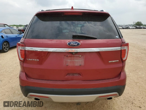 2016 Ford Explorer Limited with VIN 1FM5K7F87GGB41683, listed as a Copart auction lot 52036405 with 95,414 mi miles and Clean Title. Bid and sale history available at DreamBid. Image 6.