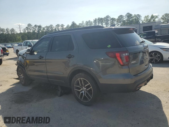 2016 Ford Explorer Sport with VIN 1FM5K8GT7GGB93310, listed as a Copart auction lot 58520255 with Not provided miles and Salvage title. Bid and sale history available at DreamBid. Image 2.
