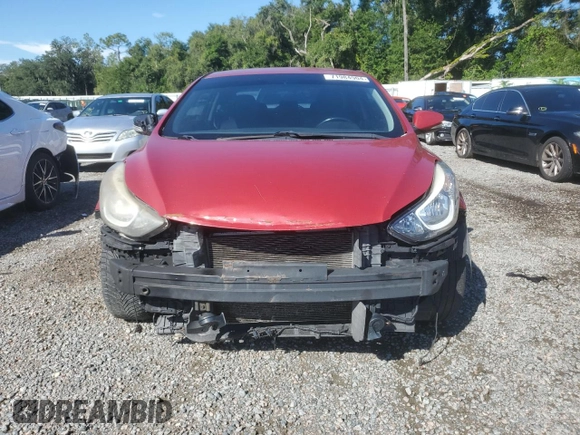 2014 Hyundai Elantra z VIN KMHDH6AH3EU028324, wystawiony jako Copart lot #71984904 z przebiegiem 153 546 mil mil oraz Szkody całkowita. Historia ofert i sprzedaży dostępna na DreamBid. Obrazek 5.