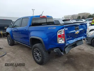 2018 Chevrolet Colorado 4WD ZR2 with VIN 1GCGTEEN7J1208489, listed as a IAAI auction lot 41314735 with 27,600 mi miles. Bid and sale history available at carsss.com. Image 3.