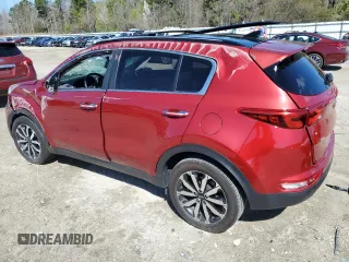2018 Kia Sportage EX with VIN KNDPN3ACXJ7413370, listed as a Copart auction lot 50343735 with 67,008 mi miles and Salvage Title. Bid and sale history available at DreamBid. Image 2.