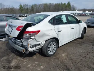 2019 Nissan Sentra SR with VIN 3N1AB7AP3KY380708, listed as a IAAI auction lot 41846673 with 35,440 mi miles. Bid and sale history available at carsss.com. Image 4.