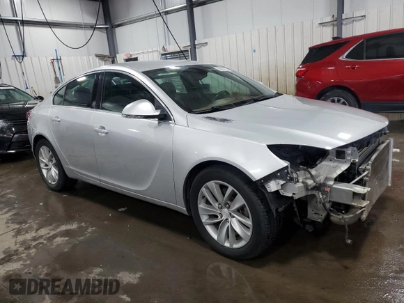 2016 Buick Regal with VIN 2G4GK5EX4G9153262, listed as a Copart auction lot 58265525 with 110,019 mi miles and Salvage title. Bid and sale history available at DreamBid. Image 4.