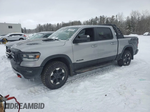 2022 Ram 1500 Rebel z VIN 1C6SRFLT4NN269031, wystawiony jako Copart lot #42962065 z przebiegiem 37 925 mil mil oraz Czysty tytuł • Clean title. Historia ofert i sprzedaży dostępna na DreamBid. Obrazek 1.