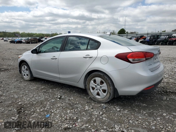 2017 Kia Forte LX with VIN 3KPFK4A76HE027584, listed as a Copart auction lot 54104705 with 122,068 mi miles and Clean Title. Bid and sale history available at carsss.com. Image 2.