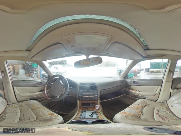 1997 Lexus LS 400 Luxury Sdn with VIN JT8BH28F0V0074482, listed as a Copart auction lot 45524735 with 206,163 mi miles and Salvage Title. Bid and sale history available at carsss.com. Image 13.