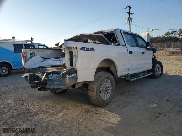 2019 Ford Super Duty F-350 SRW XL with VIN 1FT8W3B67KEC44626, listed as a Copart auction lot 48125605 with NaN miles and Salvage Title. Bid and sale history available at carsss.com. Image 3.