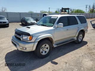 2001 Toyota 4Runner SR5 z VIN JT3HN86R910335885, wystawiony jako Copart lot #51433085 z przebiegiem 271 620 mil mil oraz Czysty tytuł • Clean title. Historia ofert i sprzedaży dostępna na DreamBid. Obrazek 1.