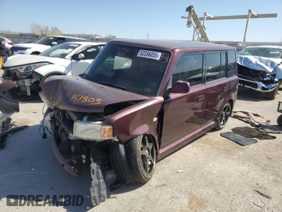 2004 Scion xB with VIN JTLKT324540134319, listed as a Copart auction lot 52336055 with Not Provided miles and Salvage Title. Bid and sale history available at DreamBid. Image 1.