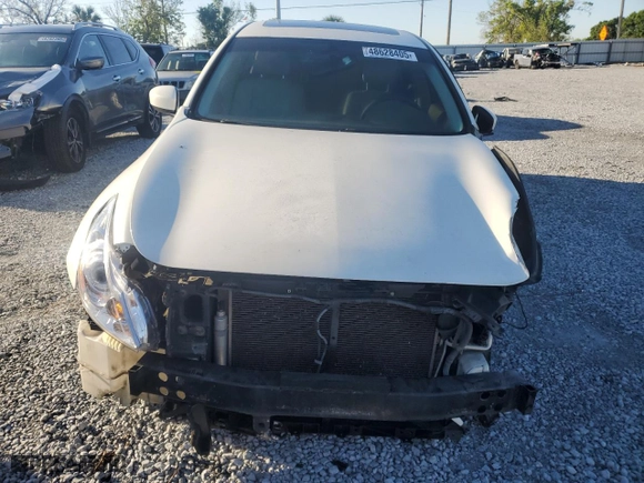 2011 Infiniti G37 Sedan x with VIN JN1CV6AR2BM400221, listed as a Copart auction lot 48628405 with 144,409 mi miles and Salvage Title. Bid and sale history available at carsss.com. Image 5.