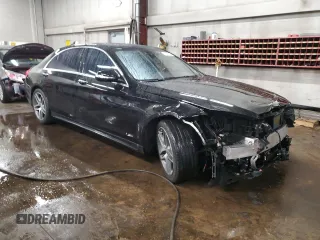 2017 Mercedes-Benz S 550 with VIN WDDUG8FB9HA312320, listed as a Copart auction lot 84599974 with 108,871 mi miles and Salvage Title. Bid and sale history available at carsss.com. Image 4.