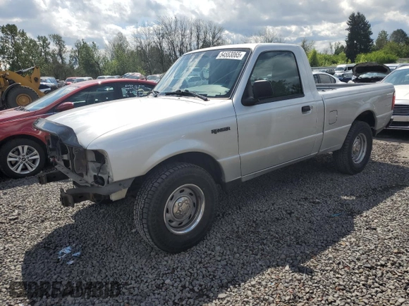 2005 Ford Ranger XL with VIN 1FTYR10D05PB10515, listed as a Copart auction lot 54553865 with 213,057 mi miles and Salvage title. Bid and sale history available at DreamBid. Image 1.