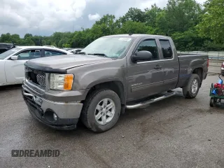 2012 GMC Sierra 1500 SLE with VIN 1GTR2VE78CZ235573, listed as a Copart auction lot 61465095 with 167,717 mi miles and Salvage title. Bid and sale history available at DreamBid. Image 1.