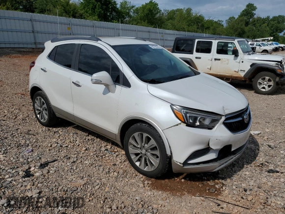 2017 Buick Encore Preferred with VIN KL4CJASB7HB249663, listed as a Copart auction lot 60796365 with 105,902 mi miles and Salvage title. Bid and sale history available at DreamBid. Image 4.