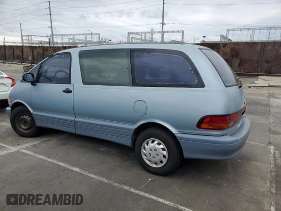 1991 Toyota Previa z VIN JT3AC11R6M0021461, wystawiony jako Copart lot #53749465 z przebiegiem 172 996 mil mil oraz Czysty tytuł • Clean title. Historia ofert i sprzedaży dostępna na DreamBid. Obrazek 2.