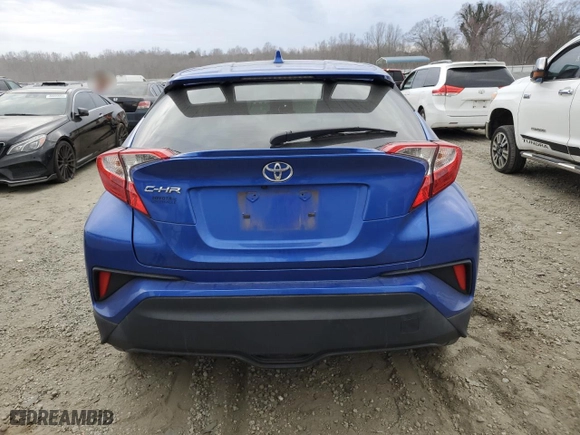 2020 Toyota C-HR LE with VIN JTNKHMBX9L1085174, listed as a Copart auction lot 47208855 with 75,917 mi miles and Salvage Title. Bid and sale history available at carsss.com. Image 6.