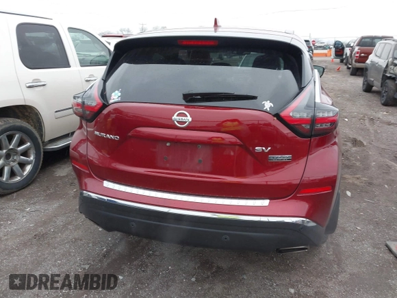 2021 Nissan Murano SV z VIN 5N1AZ2BJ5MC131534, wystawiony jako IAAI lot #41722266 z przebiegiem 97 895 mil mil oraz . Historia ofert i sprzedaży dostępna na DreamBid. Obrazek 16.