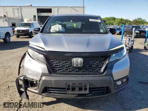 2019 Honda Passport EX-L z VIN 5FNYF8H50KB020351, wystawiony jako Copart lot #54750275 z przebiegiem 41 198 mil mil oraz Szkoda całkowita • Salvage title. Historia ofert i sprzedaży dostępna na DreamBid. Obrazek 5.