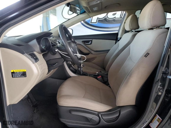 2016 Hyundai Elantra SE with VIN KMHDH4AE6GU512288, listed as a Copart auction lot 53707605 with 198,927 mi miles and Clean Title. Bid and sale history available at carsss.com. Image 7.