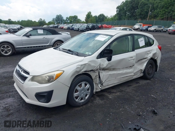 2013 Subaru Impreza 2.0i with VIN JF1GPAA68DH818317, listed as a IAAI auction lot 42608084 with 125,603 mi miles and . Bid and sale history available at DreamBid. Image 17.