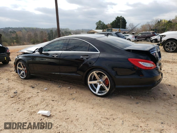 2014 Mercedes-Benz CLS 550 with VIN WDDLJ7DB7EA098997, listed as a Copart auction lot 49913985 with 81,308 mi miles and Salvage title. Bid and sale history available at DreamBid. Image 2.