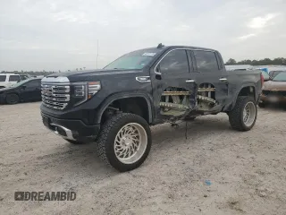 2022 GMC Sierra 1500 with VIN 3GTUUGET6NG639875, listed as a Copart auction lot 48213175 with 75,535 mi miles and Salvage Title. Bid and sale history available at DreamBid. Image 1.