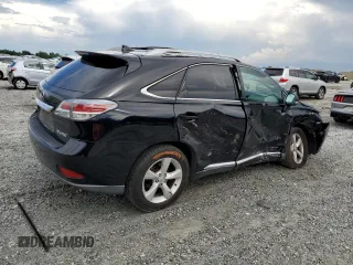 2014 Lexus RX 350 with VIN 2T2ZK1BA1EC143934, listed as a Copart auction lot 61507075 with 109,603 mi miles and Salvage title. Bid and sale history available at DreamBid. Image 3.