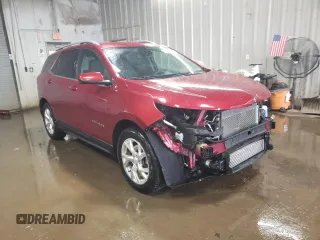 2020 Chevrolet Equinox LT with VIN 3GNAXLEX8LS587222, listed as a Copart auction lot 46708645 with 50,818 mi miles and Salvage Title. Bid and sale history available at carsss.com. Image 4.