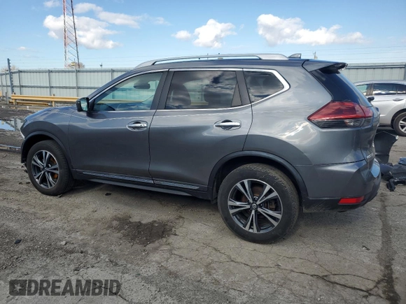 2018 Nissan Rogue SV with VIN 5N1AT2MV3JC784330, listed as a Copart auction lot 50060955 with 84,704 mi miles and Salvage Title. Bid and sale history available at DreamBid. Image 2.