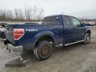 2011 Ford F-150 XL with VIN 1FTFX1ET8BFC87344, listed as a Copart auction lot 46576495 with 126,027 mi miles and Salvage Title. Bid and sale history available at carsss.com. Image 3.