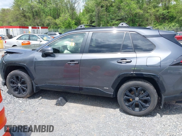 2023 Toyota RAV4 Hybrid SE with VIN JTM16RFV9PD113152, listed as a IAAI auction lot 42177056 with 41,204 mi miles and . Bid and sale history available at DreamBid. Image 13.