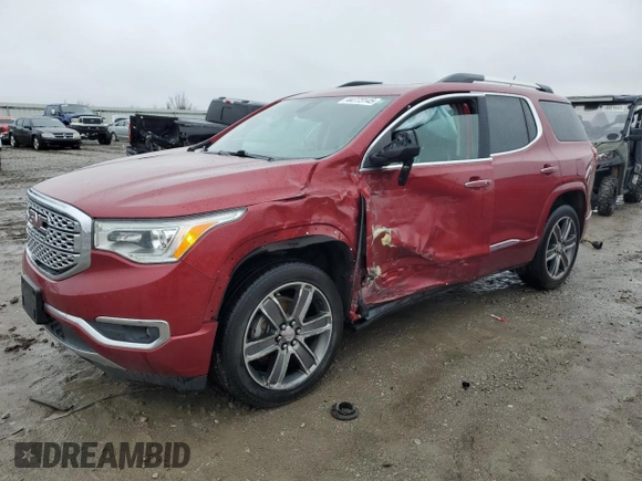 2019 GMC Acadia Denali with VIN 1GKKNXLS8KZ153552, listed as a Copart auction lot 44773145 with 88,505 mi miles and Salvage Title. Bid and sale history available at carsss.com. Image 1.