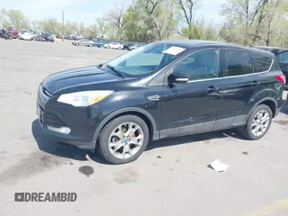 2013 Ford Escape SEL with VIN 1FMCU0H98DUB16061, listed as a IAAI auction lot 42046687 with 204,913 mi miles. Bid and sale history available at carsss.com. Image 2.