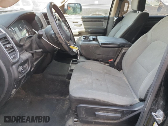 2019 Ram 1500 Big Horn/Lone Star with VIN 1C6RRFFG6KN920247, listed as a Copart auction lot 46715225 with 70,191 mi miles and Salvage Title. Bid and sale history available at carsss.com. Image 7.