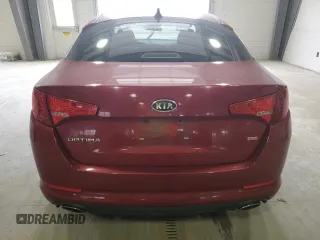 2012 Kia Optima LX with VIN 5XXGM4A73CG078569, listed as a Copart auction lot 49129255 with 157,892 mi miles and Salvage Title. Bid and sale history available at carsss.com. Image 6.