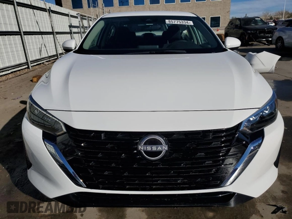 2024 Nissan Sentra S with VIN 3N1AB8BV4RY335578, listed as a Copart auction lot 85775334 with 2,874 mi miles and Salvage title. Bid and sale history available at DreamBid. Image 5.