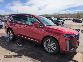 2024 Cadillac XT6 AWD Premium Luxury z VIN 1GYKPDRSXRZ711949, wystawiony jako Copart lot #53997145 z przebiegiem 8529 mil mil oraz Szkody całkowita. Historia ofert i sprzedaży dostępna na DreamBid. Obrazek 4.