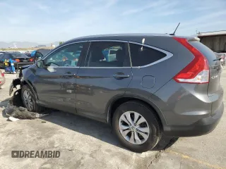 2014 Honda CR-V EX-L with VIN 2HKRM3H74EH555204, listed as a Copart auction lot 45809815 with 75,424 mi miles and Salvage Title. Bid and sale history available at DreamBid. Image 2.