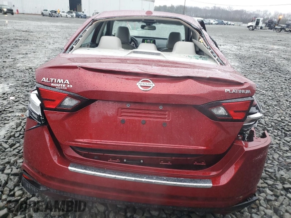2019 Nissan Altima 2.5 Platinum with VIN 1N4BL4FVXKC107008, listed as a Copart auction lot 43424235 with 44,448 mi miles and Salvage Title. Bid and sale history available at carsss.com. Image 6.